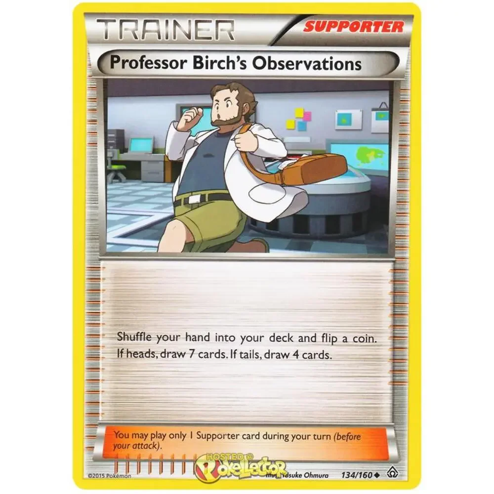 XY Primal Clash 134 Professor Birch's Observations